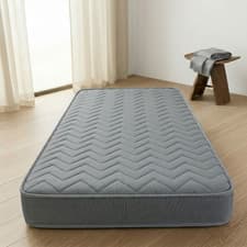 Image of Single Bed in White 3ft Single Bed Wooden Frame White