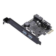 Image of ⁺STW PCI-E To USB 3.0 2-Port PCI Express Card Mini PCI-E USB 3.0 Hub Controller