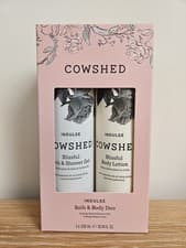 Image of Cowshed Indulge Duo Bath & Shower Gel and Indulge Body Lotion 300ml Brand New