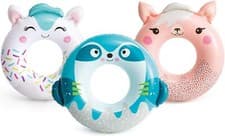 Image of Intex Childrens Inflatable ANIMAL Swim Ring 84cm x 76cm - Swimming