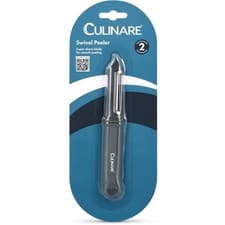 Image of Effortless Precision Culinare Stainless Steel Swivel Peeler for Culinary Perfect