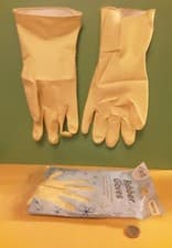 Image of 2 PAIRS OF ELLIOTT EXTRA LARGE NON SLIP RUBBER GLOVES