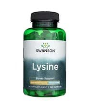 Image of Swanson | Lysine- 500mg Free-Form | 1 x 100 caps