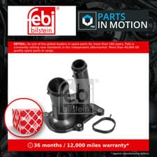 Image of Thermostat Housing 176306 Febi 1141992 1444080 1557904 1707050 2S6G9K478BA New
