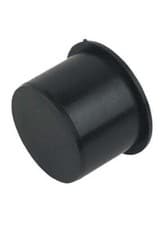 Image of FloPlast Push Fit Waste Socket Plug 32mm White (Pack of 10)
