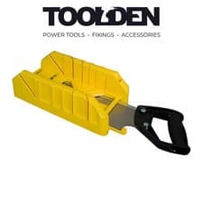 Image of Stanley 1-19-800 Saw Storage Mitre Box with Saw