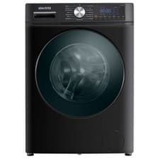 Image of electriQ 8kg/5kg Dry 1400rpm Washer Dryer Black Quick Wash Steam Quiet D Rated