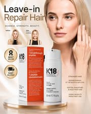 Image of 50ml K18 Leave-In Molecular Repair Hair Mask Conditioner For All Hair Types new