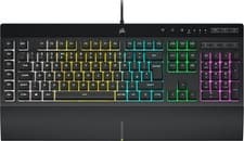 Image of CORSAIR K55 RGB PRO Membrane Wired Gaming Keyboard – IP42 Dust and...