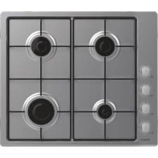 Image of Candy CHW6LX Built In 60cm 4 Burners Stainless Steel Gas Hob