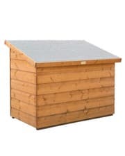 Image of Large Wooden Garden Storage Unit Box Chest 460L Outdoor 10 Year Guarantee