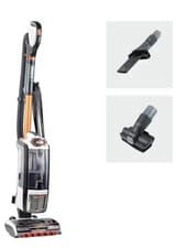 Image of Shark Classic Anti Hair Wrap Upright Vacuum Cleaner - White/Orange (NZ801UK)