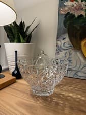 Image of Waterford Crystal Northbrooke Bowl 25cm / 10in In Box Excellent Condition