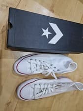 Image of Converse Chuck Taylor All Star HI White Size Uk 11/Eu 45