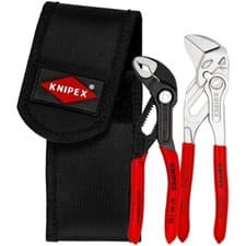 Image of Knipex 00 20 72 V01 2 Piece 125mm Waterpump Cobra & 150m Wrench Pliers Set Pouch