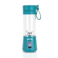 Image of Portable Blender Smoothie Maker 330ML Rechargeable Fruit Mixer Mini Juicer Green