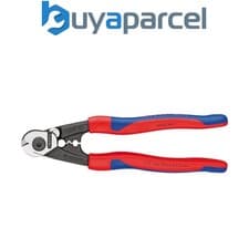 Image of Draper 36142 KNIPEX 95 62 190 SB Wire Rope Cutter, 190mm
