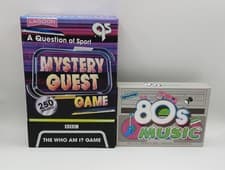 Image of 80s Music Trivia Quiz & A Question Of Sport Mystery Guest Game