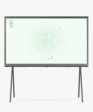 Image of Samsung TV 43 Inch The Serif QE43LS01DBUXXU QLED HDR 4K UHD Ivy Green C Grade