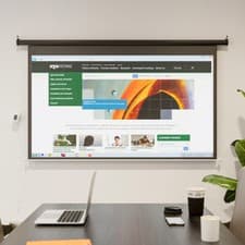 Image of 72" 84" 92" 100" 120" Electric Motorised Projector Screen 16:9 3D HD Home Cinema