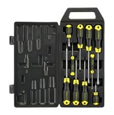 Image of Stanley 2-65-014 PZ Screwdriver Set Cushion Grip (10 Piece) Multicolor