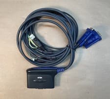 Image of ATEN 2-Port USB VGA/Audio Cable KVM Switch (1.8m) - Unused