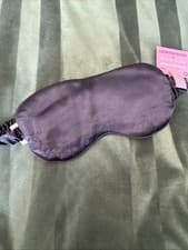 Image of LookFantastic x Brushworks Satin Sleep Mask in Navy Blue BNWT