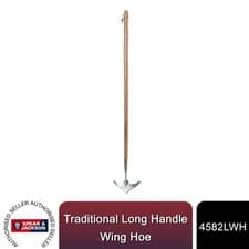 Image of Spear & Jackson 4582LWH Traditional Long Handle Wing Hoe Garden Weeding Tool