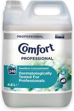 Image of Comfort Professional Sensitive Concentrated Fabric Softener 4.8L (240 Washes) |