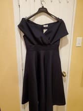 Image of QUIZ Women's BARDOT Skater Midi DRESS SIZE 10 NWT