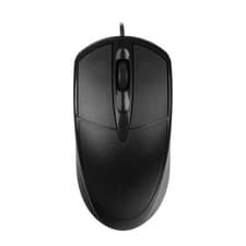 Image of Wired USB Optical Mouse For Pc Acer Laptop Computer Scroll Wheel Black Mice UK .
