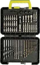 Image of Ryobi Bit and Drill Set 60 Pieces RAK60DDF (Accessory Set for Drilling and Screw
