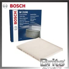 Image of Bosch Premium Cabin Pollen Filter M2106 1987432106
