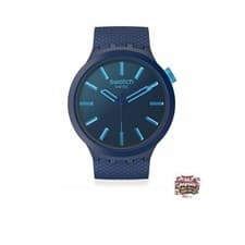 Image of Swatch INDIGO GLOW BIG BOLD SB05N113 Wristwatch