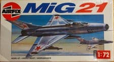 Image of Airfix MIG 21 Series 2 Model Plane 1/72 Scale Kit New Sealed Boxed