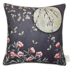 Image of The Chateau by Angel Strawbridge Moonlight Cushion Midnight Blue