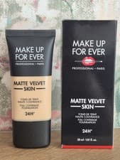Image of Make Up For Ever Matte Velvet Skin Foundation Y305 New Boxed RRP £39