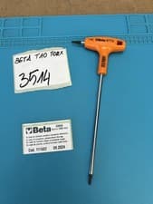 Image of T10 Beta 97TTX T-Handled Torx Offset Key Wrench Sku3514