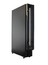 Image of HYE Wine Cooler 7 Bottle Under Counter 15cm Slim, 22L Touch Controls LED Display