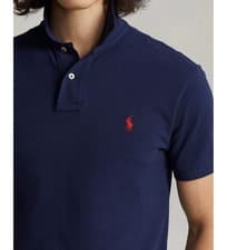 Image of Polo Ralph Lauren Men's Custom Slim Fit Mesh Polo Shirt
