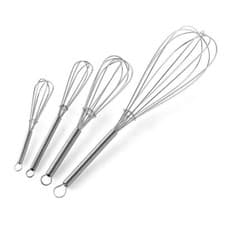Image of Compact Stainless Steel Wire Whisk for Beating and Stirring Eggs Easy to Clean