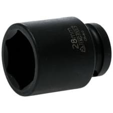 Image of Teng 920528N Impact Socket Hexagon 6-Point 1/2in Drive 28mm