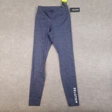 Image of Nike X Peloton One Luxe Womens Small Long Blue Leggings Cycling Yoga Stretch