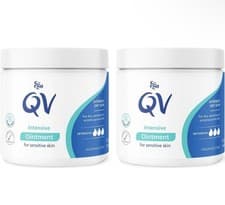 Image of 2x QV Intensive Ointment 450g Soothing Moisturiser for Dry Skin