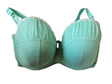 Image of Boux Avenue RITA UK 34G Peppermint Green Underwired Padded Balconette Bra