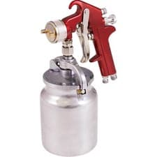 Image of Sealey Suction Feed Spray Gun 2mm Set-Up