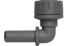 Image of PolyPipe PB1010 PolyPlumb 10mm Spigot Elbow Non Compression SINGLE