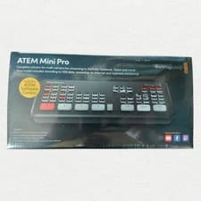 Image of Blackmagic ATEM Mini Pro Design Video Assist Live Production Switcher Streaming