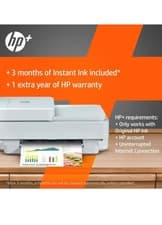 Image of HP Envy 6430e All in One Colour Printer, 3 Months Instant Ink with HP+