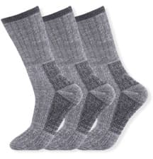 Image of 1/3/6/12 Pairs Mens Lambs Wool Socks Merino Winter Warm Hiking Work lot UK 6-11